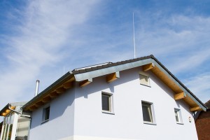 HVI-Blitzschutz am Firmengebäude + Privathaus 1